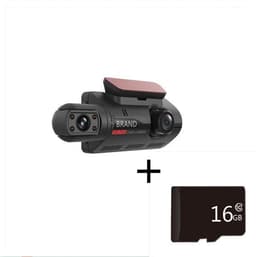 image-Hidden Driving Recorder 3 Inch IPS Screen, Front HD And Rear Non-Light Night Vision Dual Recording