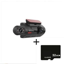 image-Hidden Driving Recorder 3 Inch IPS Screen, Front HD And Rear Non-Light Night Vision Dual Recording