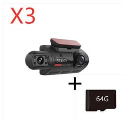 image-Hidden Driving Recorder 3 Inch IPS Screen, Front HD And Rear Non-Light Night Vision Dual Recording