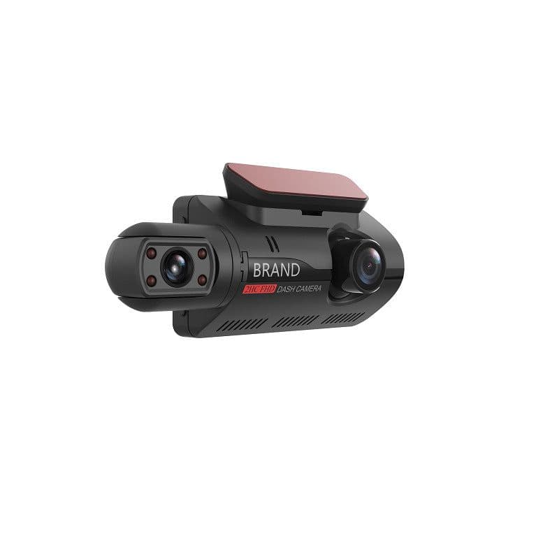 image-Hidden Driving Recorder 3 Inch IPS Screen, Front HD And Rear Non-Light Night Vision Dual Recording
