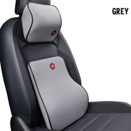 image-Car Headrest Neck Protector Backrest Car Seat Pillow Lumbar Pillow Memory Foam