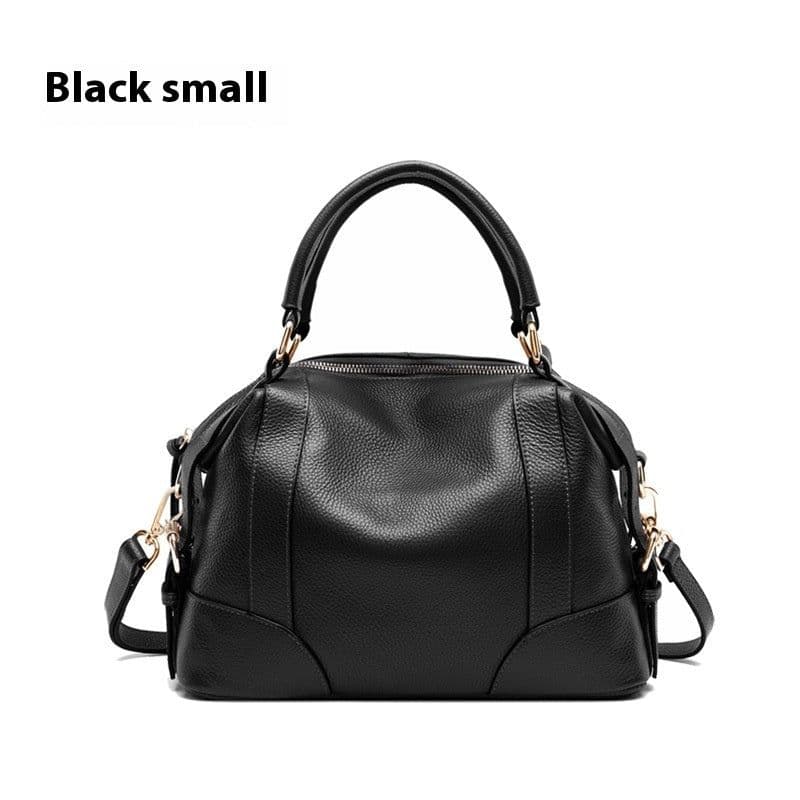 image-European And American Leather Top Layer Cowhide Bag For Ladies