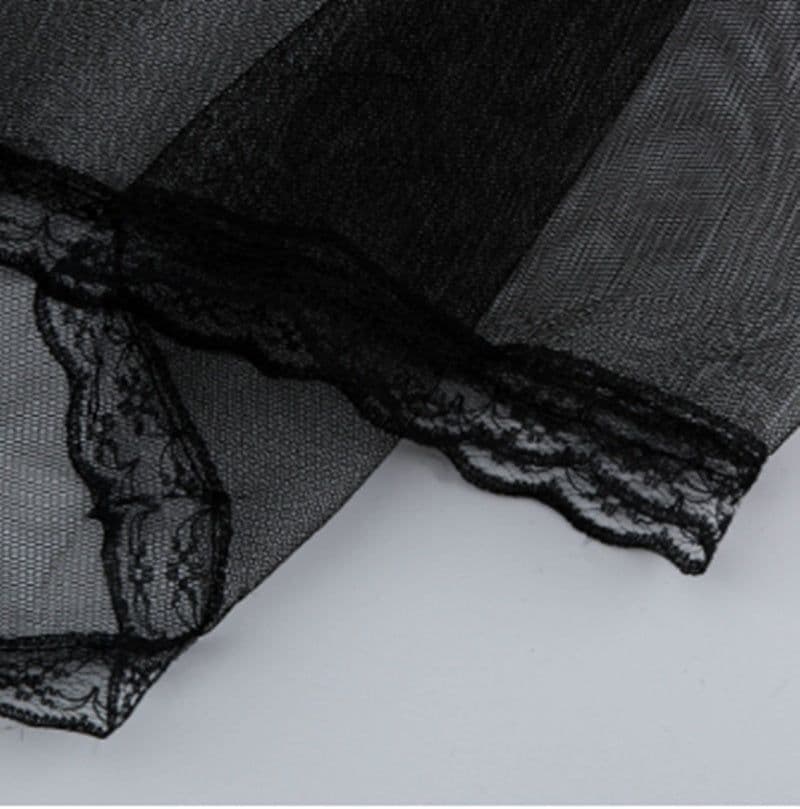 image-Sexy Lingerie Sexy Lingerie Front Slit Nightdress