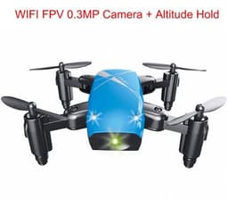 image-Micro Foldable RC Drone 3D Bearing Steering Wheel Remote Control Quadcopter Toys With Camera WiFi APP Control Helicopter Dron Kids Gift