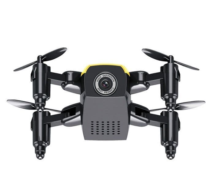 image-Micro Foldable RC Drone 3D Bearing Steering Wheel Remote Control Quadcopter Toys With Camera WiFi APP Control Helicopter Dron Kids Gift
