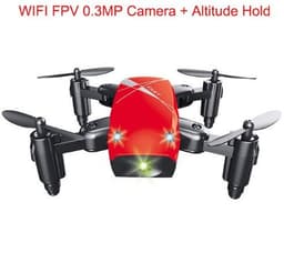 image-Micro Foldable RC Drone 3D Bearing Steering Wheel Remote Control Quadcopter Toys With Camera WiFi APP Control Helicopter Dron Kids Gift
