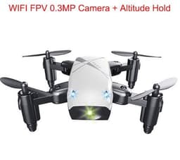 image-Micro Foldable RC Drone 3D Bearing Steering Wheel Remote Control Quadcopter Toys With Camera WiFi APP Control Helicopter Dron Kids Gift