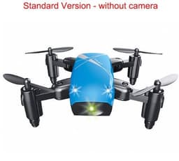 image-Micro Foldable RC Drone 3D Bearing Steering Wheel Remote Control Quadcopter Toys With Camera WiFi APP Control Helicopter Dron Kids Gift