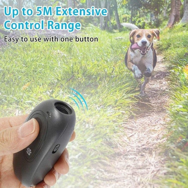 image-Ultrasonic dog repeller dog training device handheld dog repeller