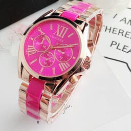 image-European and American fashion student wristwatch