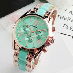 image-European and American fashion student wristwatch