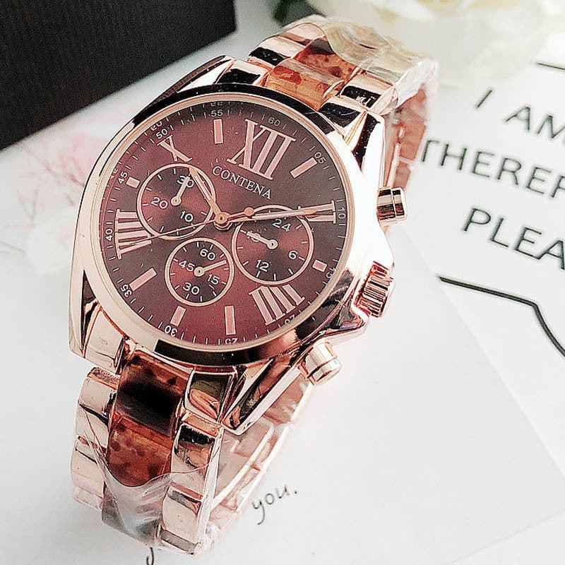 image-European and American fashion student wristwatch