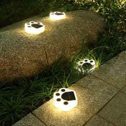 image-Outdoor Landscape New Courtyard Plug-in Solar LED Underground Lawn Light
