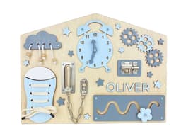 image-Busy Board Baby Unlocking Toy Montessori Teaching Aid