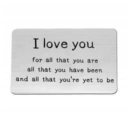 image-MOQ1 Custom Wallet Card Couple Souvenir Card