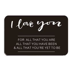 image-MOQ1 Custom Wallet Card Couple Souvenir Card