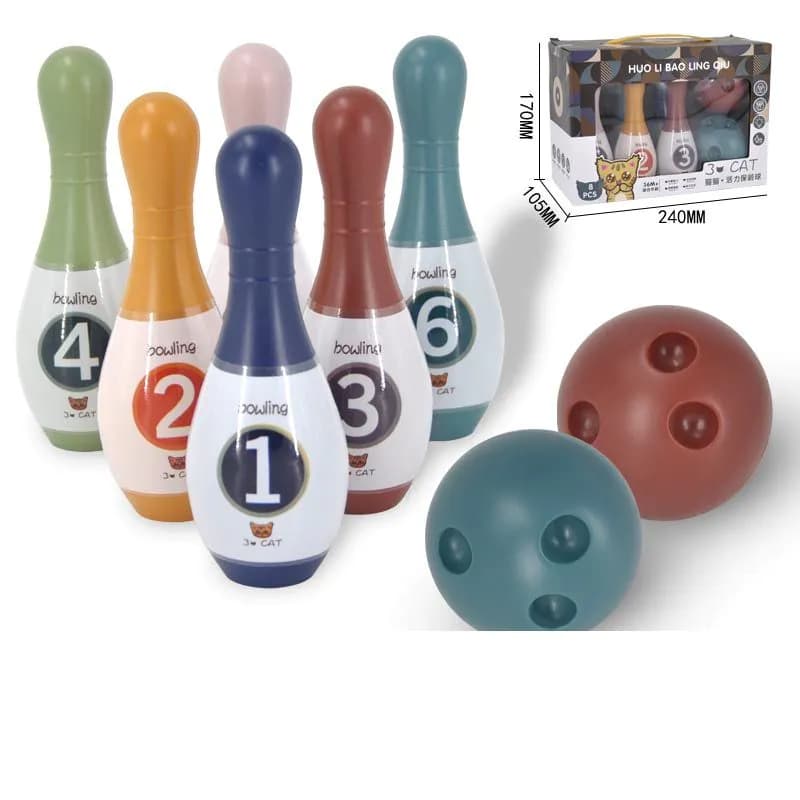 image-Children's Bowling Indoor Sports Toys