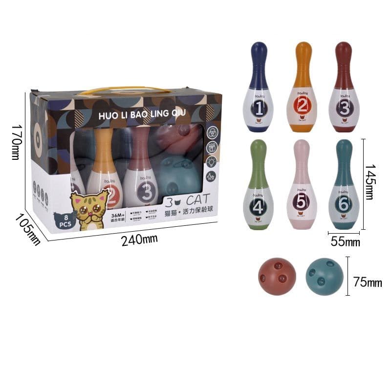 image-Children's Bowling Indoor Sports Toys