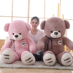 image-Large Doll Girl LOVE Love Hug Bear Doll Plush Toy