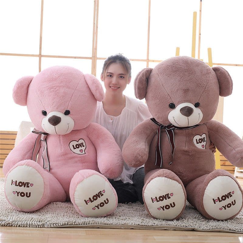 image-Large Doll Girl LOVE Love Hug Bear Doll Plush Toy