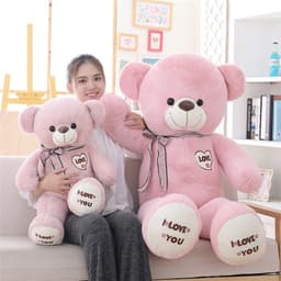 image-Large Doll Girl LOVE Love Hug Bear Doll Plush Toy