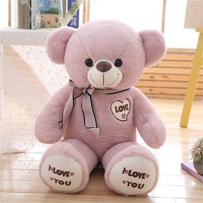 image-Large Doll Girl LOVE Love Hug Bear Doll Plush Toy