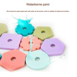 image-Children's wooden geometric shape toys