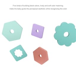image-Children's wooden geometric shape toys
