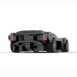 image-Sports Car Building Block Toy Model