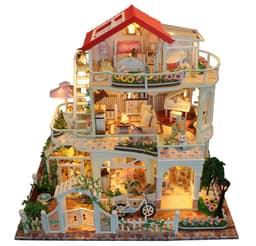 image-DIY cabin toy building blocks