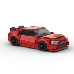 image-Children's Red Car Assembly Toys