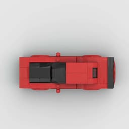 image-Racing Car Sports Model Compatible With Small Particles Building Blocks DIY Educational Toys