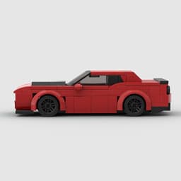 image-Racing Car Sports Model Compatible With Small Particles Building Blocks DIY Educational Toys