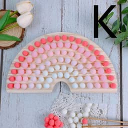 image-Rainbow Hair Ball Building Blocks Baby Early Education Educational Toys