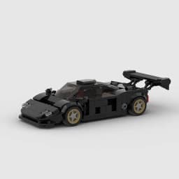 image-Super Sports Car Racing Boy Model Puzzle Assembly Toy