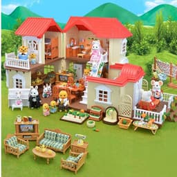 image-Forest Light Big House Play Every Family Toy Villa Doll Room Senbel Family Children Boy Girl Birthday Gift