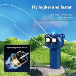 image-Luminous Rope Transmitter Electric Propeller Cat Teaser Toy