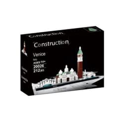 image-Architecture Paris Dubai London Sydney Chicago Shanghai Building Blocks Kit Bricks Classic City Model Kid Toys For Children Gift