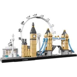 image-Architecture Paris Dubai London Sydney Chicago Shanghai Building Blocks Kit Bricks Classic City Model Kid Toys For Children Gift