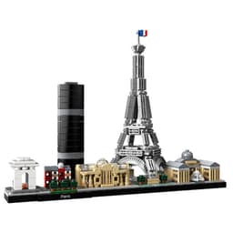 image-Architecture Paris Dubai London Sydney Chicago Shanghai Building Blocks Kit Bricks Classic City Model Kid Toys For Children Gift