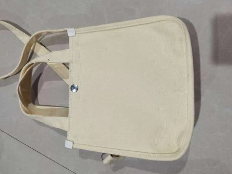 image-Kangaroo Tote Bag Casual Canvas Portable Small Square Bag One Shoulder Messenger Bag