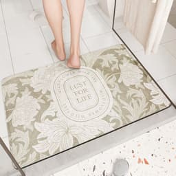 image-Napa Skin Super Absorbent Bath Mat Quick Drying Bathroom Rug Modern Simple Non-slip Floor Carpets Home Oil-proof Kitchen Mat