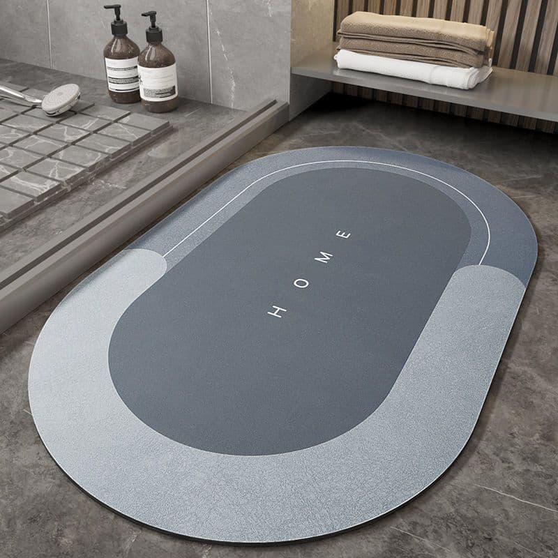 image-Napa Skin Super Absorbent Bath Mat Quick Drying Bathroom Rug Modern Simple Non-slip Floor Carpets Home Oil-proof Kitchen Mat