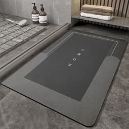 image-Napa Skin Super Absorbent Bath Mat Quick Drying Bathroom Rug Modern Simple Non-slip Floor Carpets Home Oil-proof Kitchen Mat