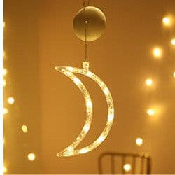 image-Star String Lights LED Christmas Curtain Lights Indoor Bedroom Home Party Decoration Snowman Christmas Tree Holiday Lights