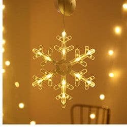 image-Star String Lights LED Christmas Curtain Lights Indoor Bedroom Home Party Decoration Snowman Christmas Tree Holiday Lights