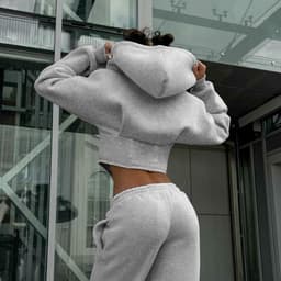 image-Zipper Hoodie Cardigan Y2K Ins Fashion Street Long Sleeve Corset Jacket Women Clothing