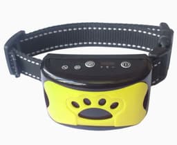 image-Dog Training Collar Waterproof Electric Pet Remote Control Rechargeable Dogs Trainer Bark Arrester With Shock Vibration Sound