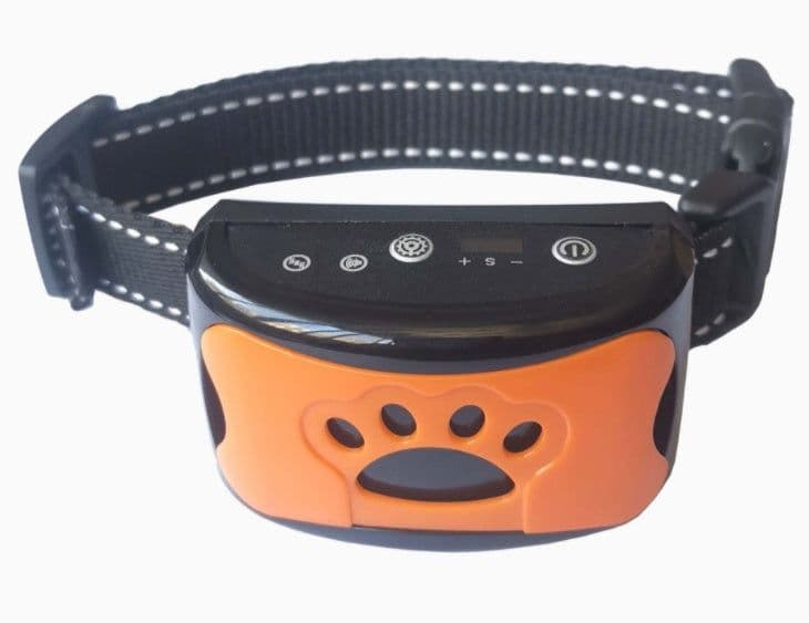 image-Dog Training Collar Waterproof Electric Pet Remote Control Rechargeable Dogs Trainer Bark Arrester With Shock Vibration Sound
