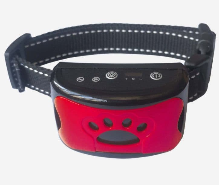 image-Dog Training Collar Waterproof Electric Pet Remote Control Rechargeable Dogs Trainer Bark Arrester With Shock Vibration Sound